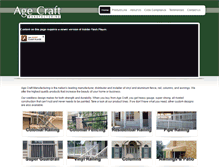 Tablet Screenshot of agecraftonline.com